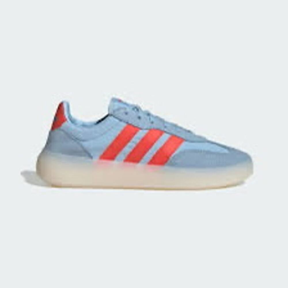 Adidas Barreda Decode Tennis Sneakers Shoes Blue/Bright Red Stripe Size 10